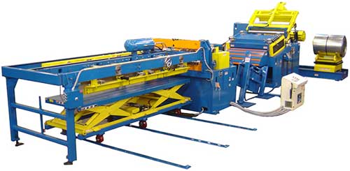 Cut to length lines machine